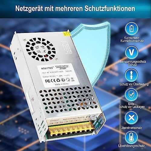 Импулсно захранване 24V 25A 600W AC/DC универсално