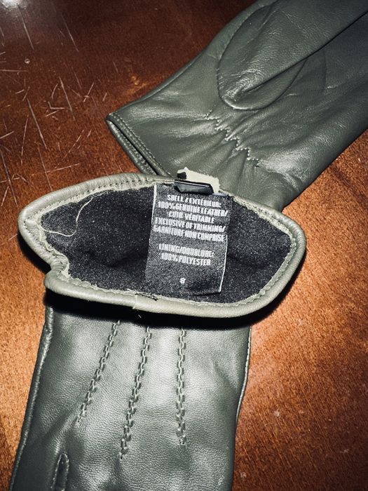 Перчатки кожанные женские