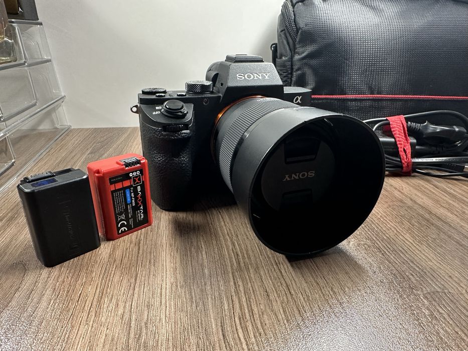 Sony A7 II + FE 50mm F1.8 – отлично състояние, до 6000 кадъра