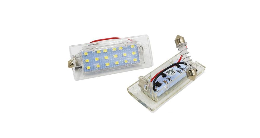 Set lampi nr numar LED pentru BMW X5 E53 si X3 E83