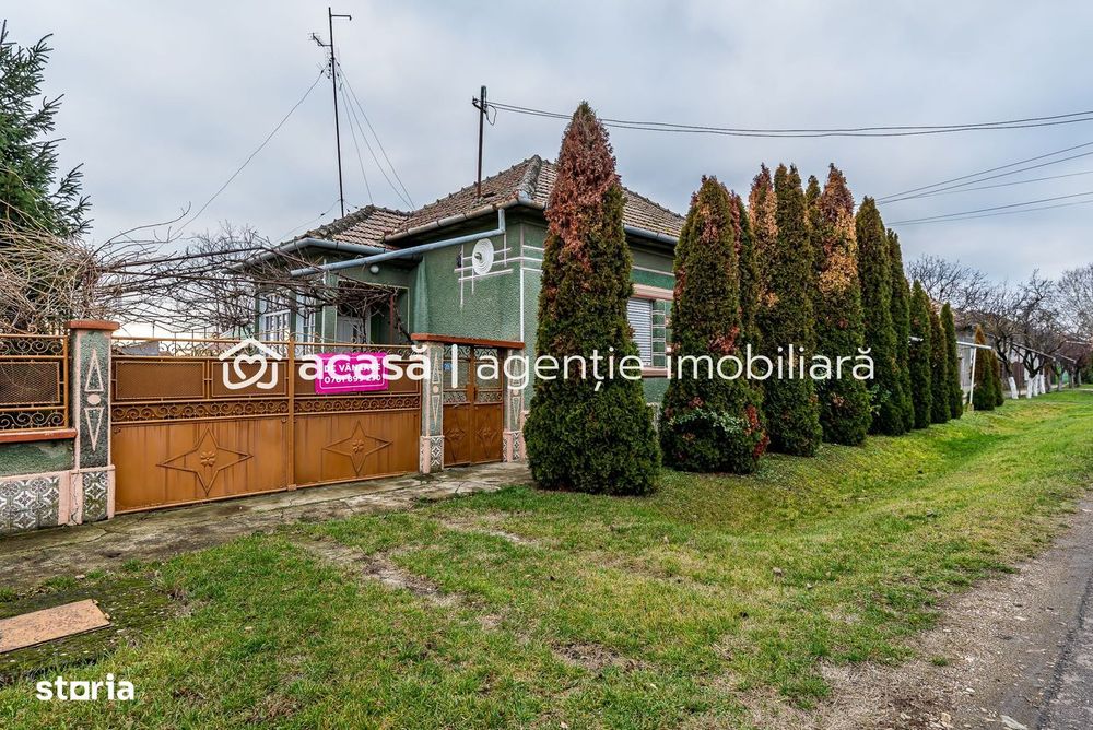 Casă + livadă tânără + curte 2.500 mp în Dorobanți