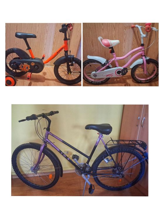 Vând biciclete de copii