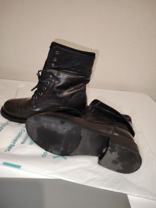 Ботинки из натуральной кожи бу