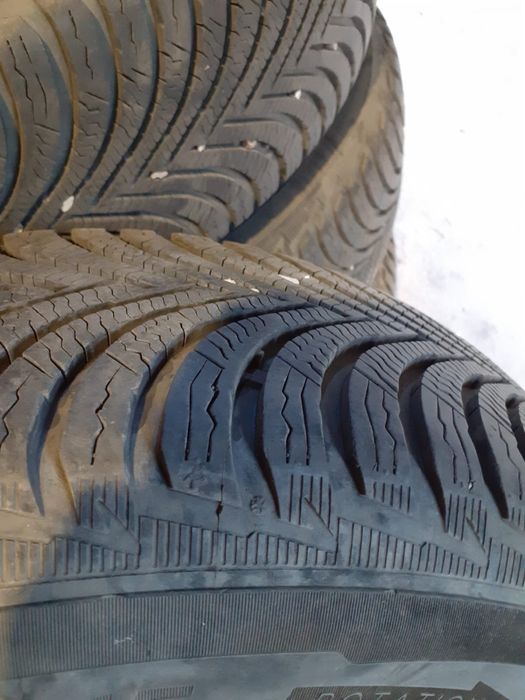 Set jante+anvelope iarna Michelin Alpin 5- 195/65 R15