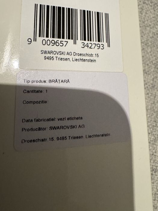 Bratara Swarovski Imber Emily Tennis
