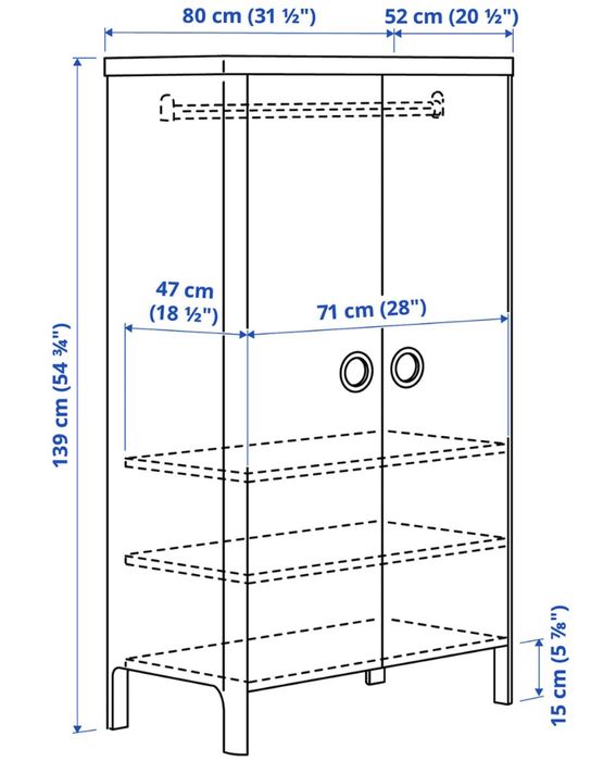 Dulap copii IKEA BUSUNGE