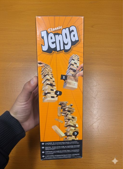 Настольная игра Jenga (Дженга) — «Падающая башня»