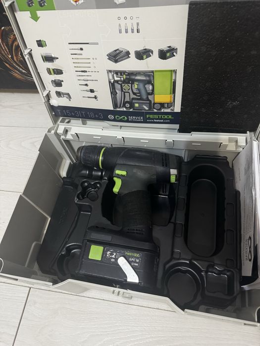 Festool T18 винтоверт
