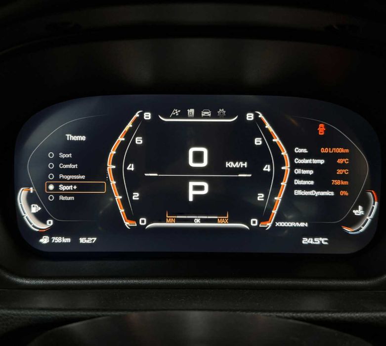 Дигитално Табло 12.3” BMW БМВ X5 / F15 X6 / F16 – Full LCD Cluster НА СКЛАД!