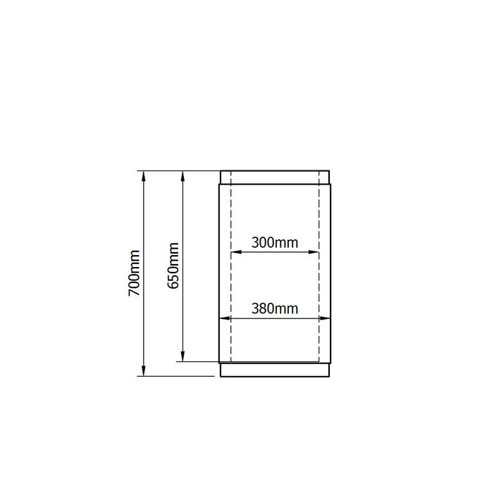 Cosuri de gunoi stradale selective din beton 38×70 cm