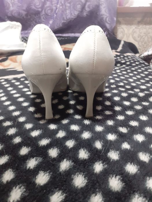 Свадебные туфли 37 - 38 размер