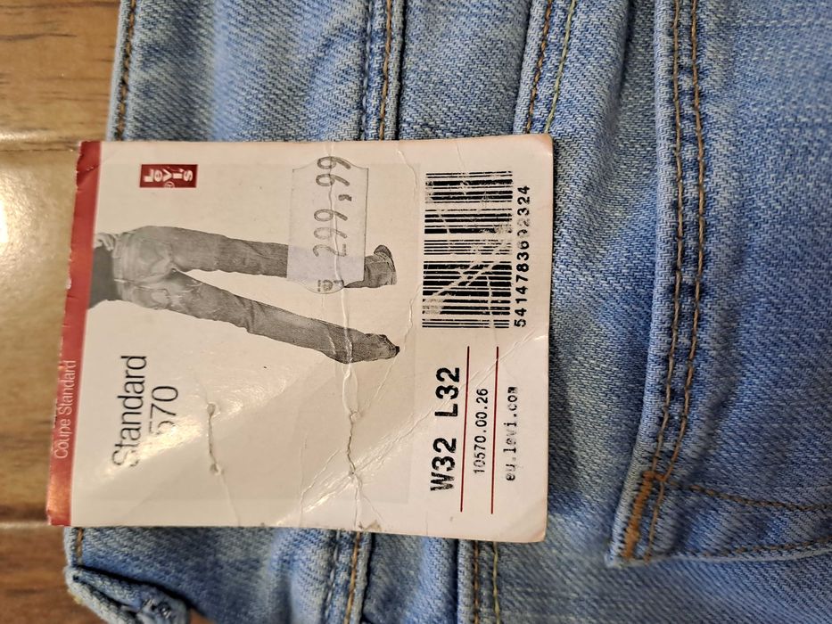Blugi Levi's Originali Noi Marime W 32 L 32