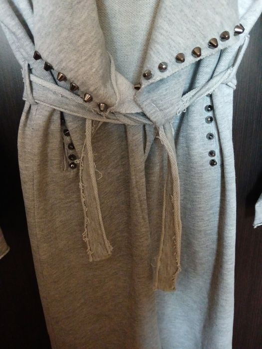 Оригинална дълга жилетка