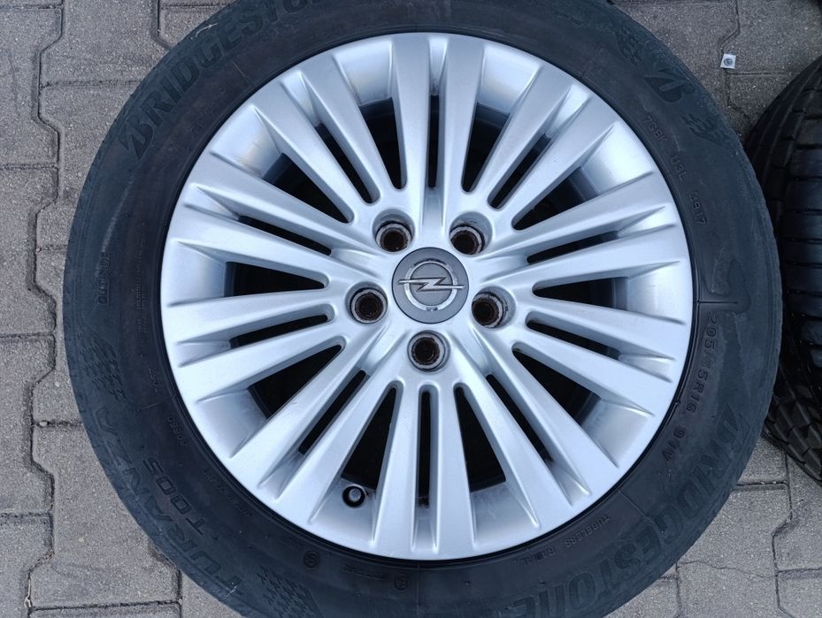 Jante originale Opel Astra H 16'' cu anvelope de vara