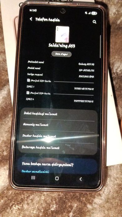 Samsung Galaxy A53 .5G