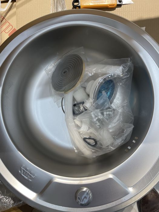 Мойка новая круглая