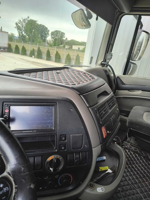 Daf xf 105 automat si semiremorca Krone prelata