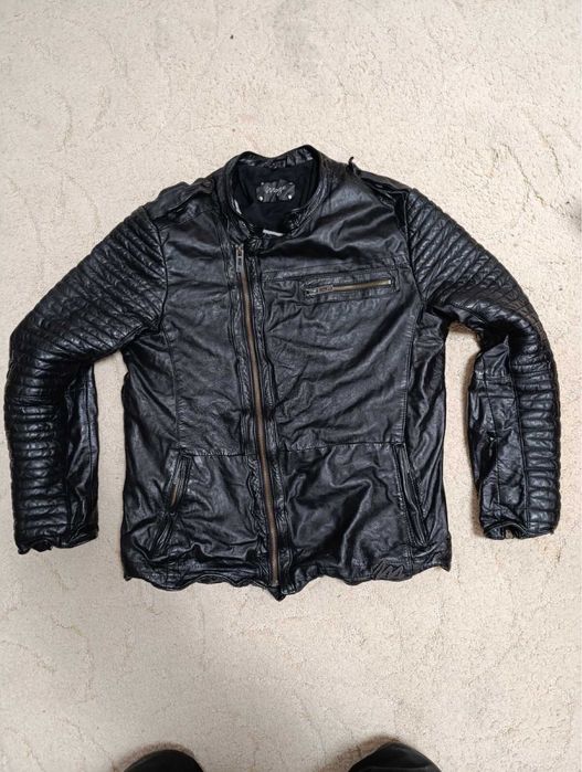 Image оригинално мъжко кожено яке