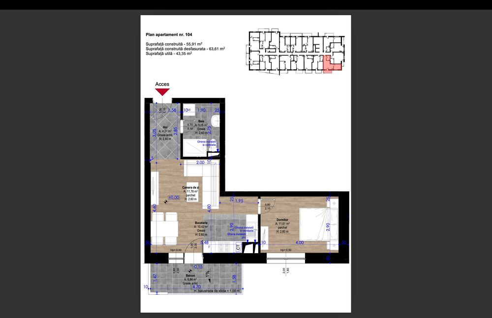 Apartament Baile felix