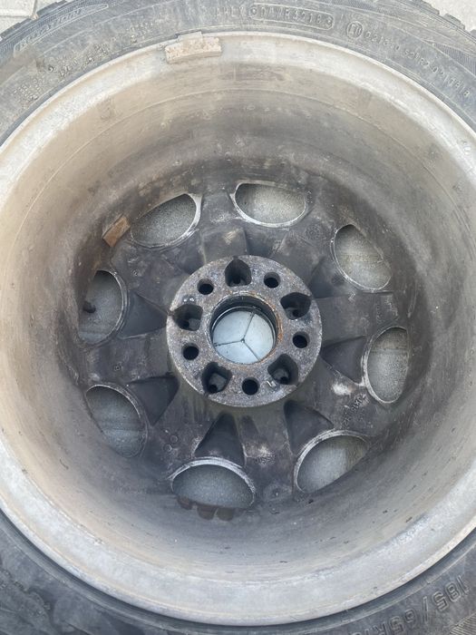 Диски ромашки с резиной на 124