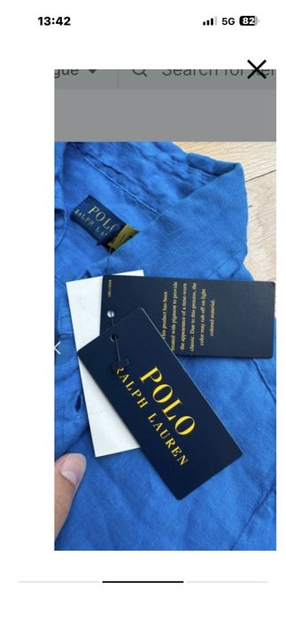 Дамска ленена риза Polo Ralph Lauren