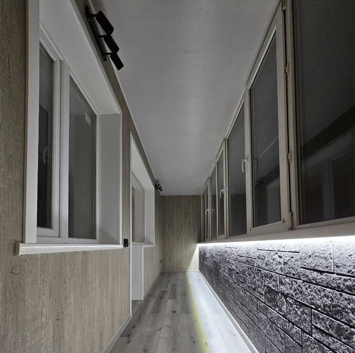 Установка и отделка лоджии и балконов