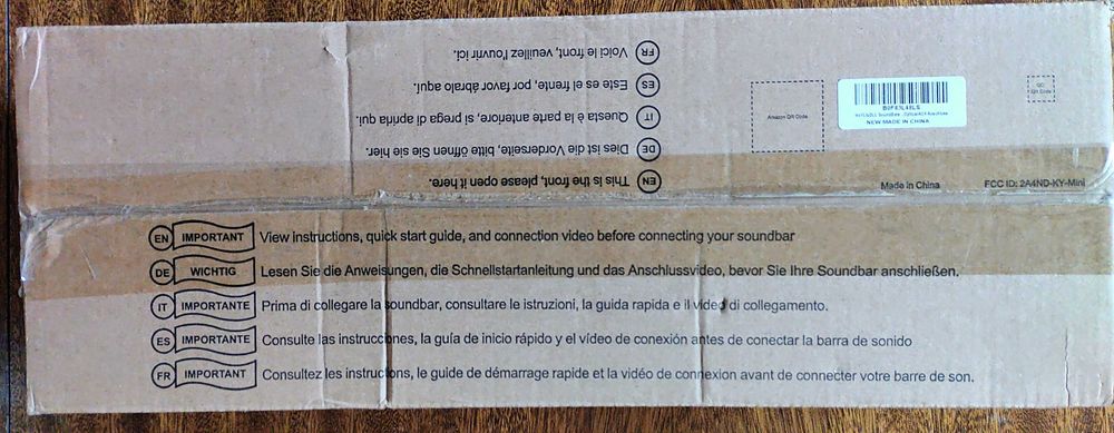 Продавам нов SoundbarSpeaker