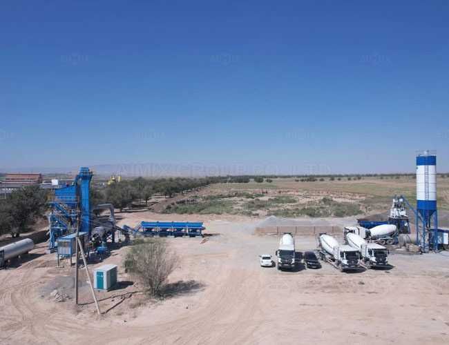 Юкори сифатли Асфалт заводлари 160т