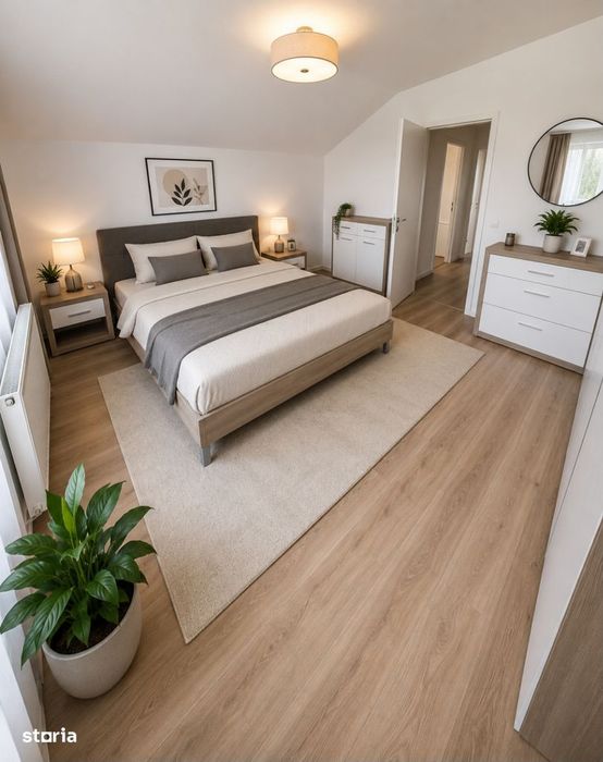 Casa 4 cam, cu copertina, imediat ocupabil