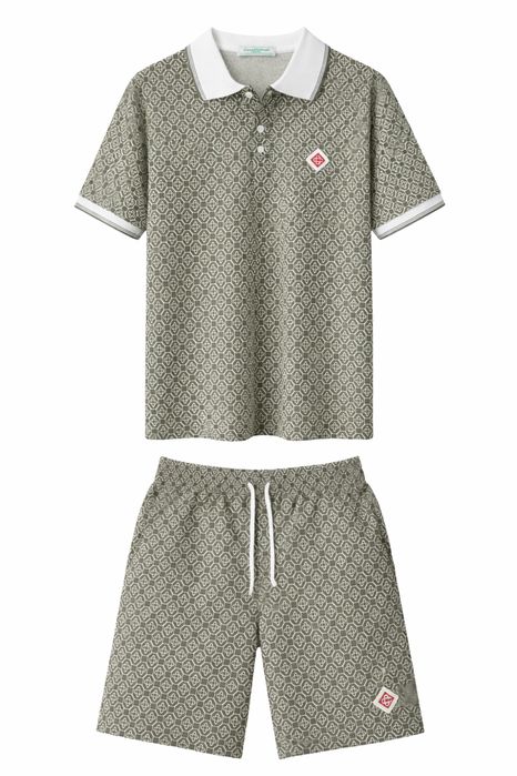 Casablanca летен комплект – риза с яка и шорти