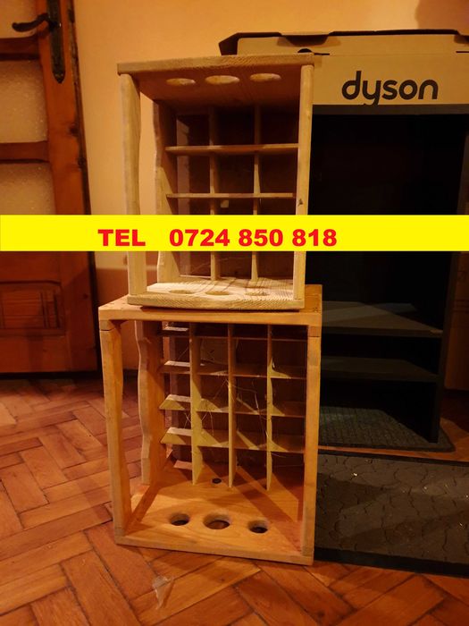 lada bere - suport vin - lada lemn decoratiune / suport sticle de vin