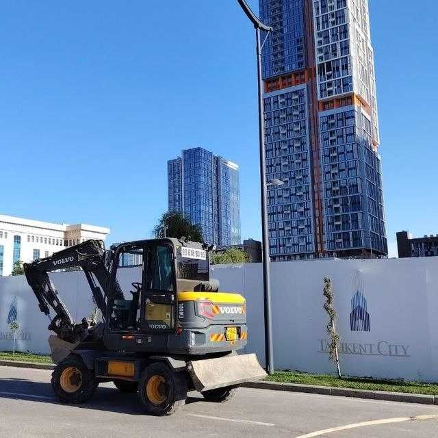 Услуги экскаватора с гидромолотом