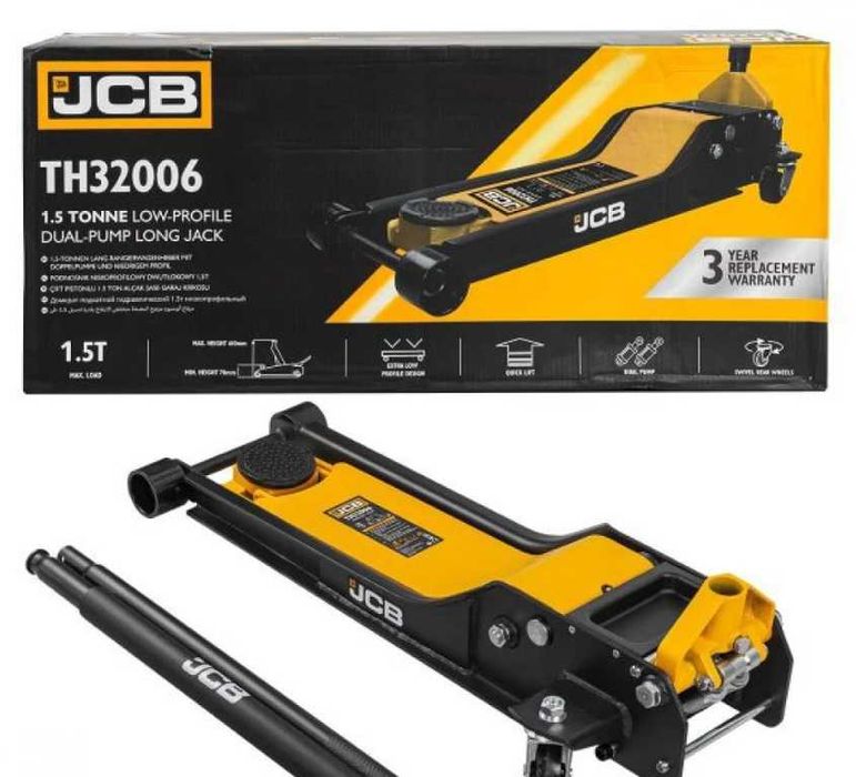 КРИК 1.5 тона КРОКОДИЛ, 70-610 мм JCB TH32006