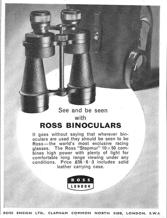 Binoclu Ross of London Stepmur 10x50
