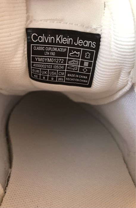 Calvin Klein Sneakers ОРИГИНАЛНИ мъжки обувки/сникърси - 42/43