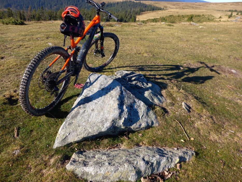 Bicicleta electrica Mondraker Crafty R 29" Negru/Portocaliu 2021