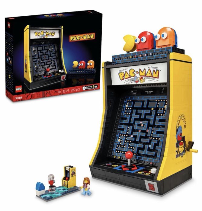LEGO® Icons - Joc arcade PAC-MAN 10323, 2651 piese