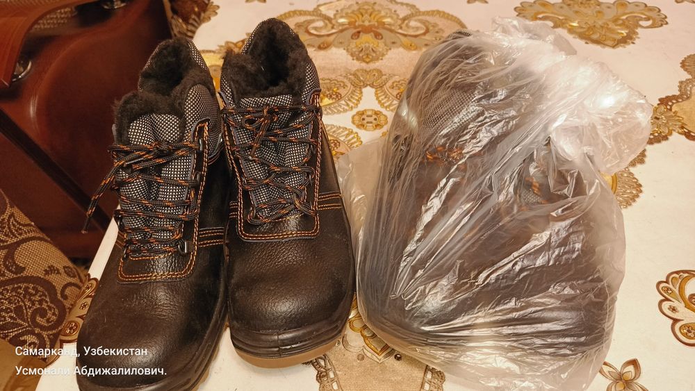 Қишги ботинка, тоза чарим,