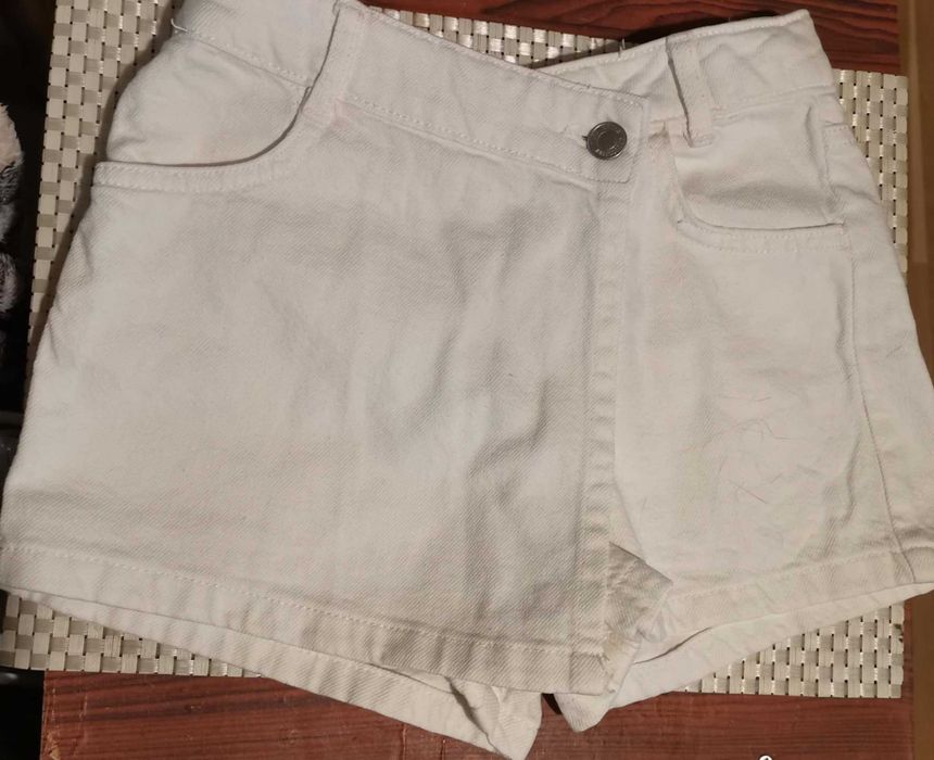 къси дънкови панталонки-пола