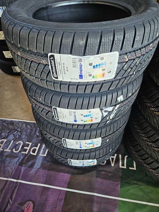 4 Нови зимни гуми 225/55R16 Continental WinterContact TS830P * RunFlat