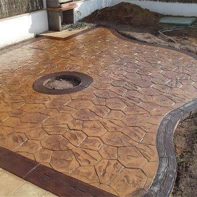 Beton amprentat, beton amprentat în vertical, beton elicopterizat