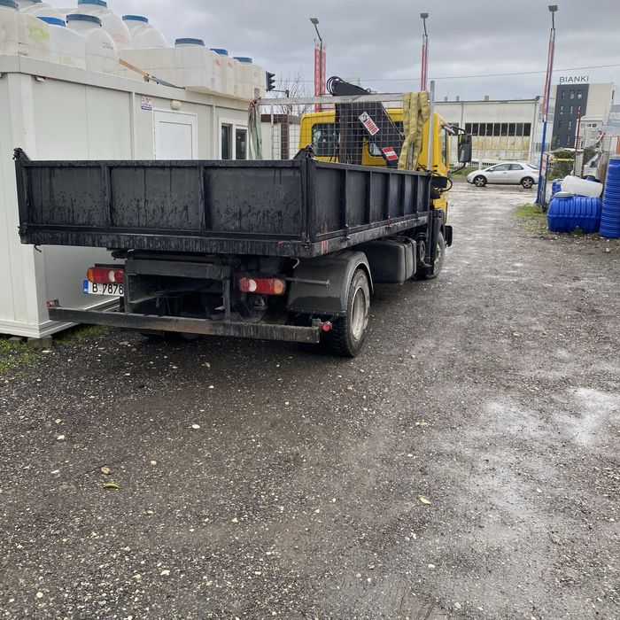 Нисан Атлеон самосвал с кран