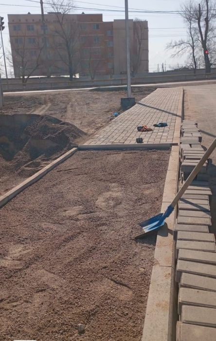 Укладка Асфальта-Брусчатки