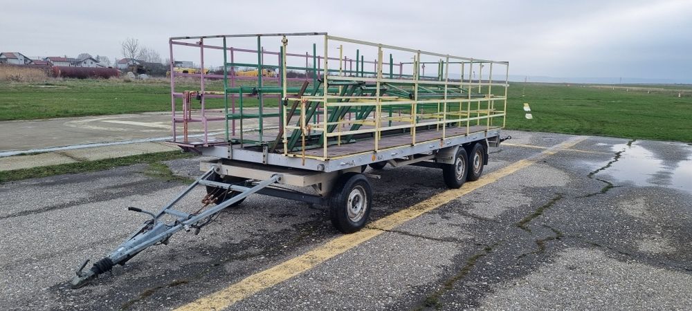 Vand  remorca 3500 kg (3,5t) 3 axe 3900 euro (apicola 4900 euro)