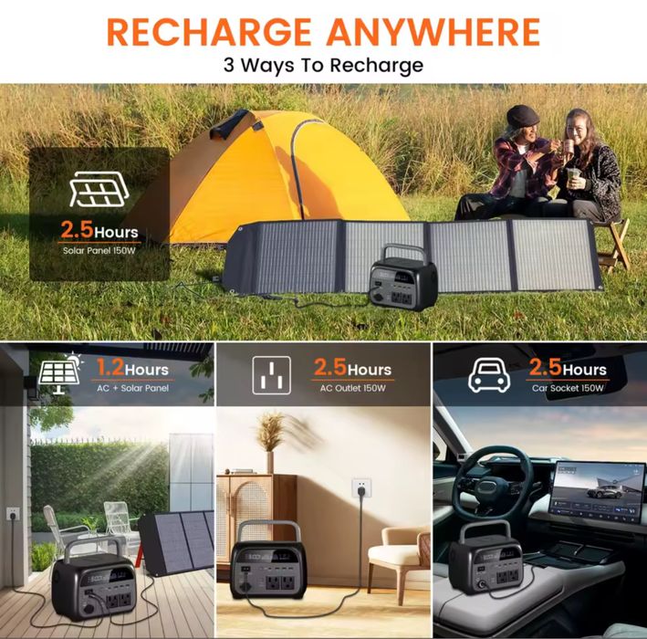 Зарядна станция батерия 600 вата