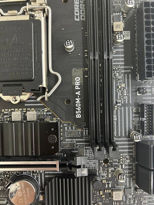 Плата MSI B560m-A PRO