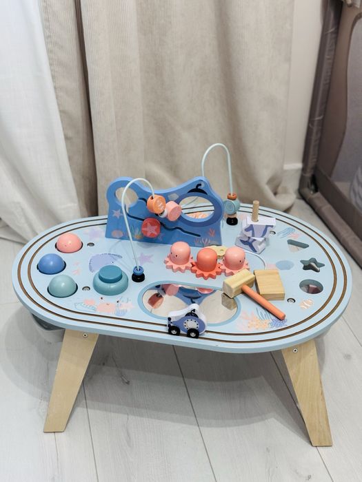 Интерактивна дървена масичка за игра