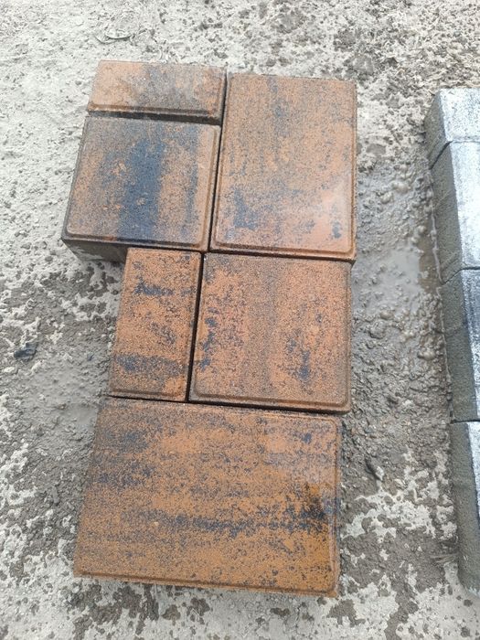 Брусчатка вибро-прессованная