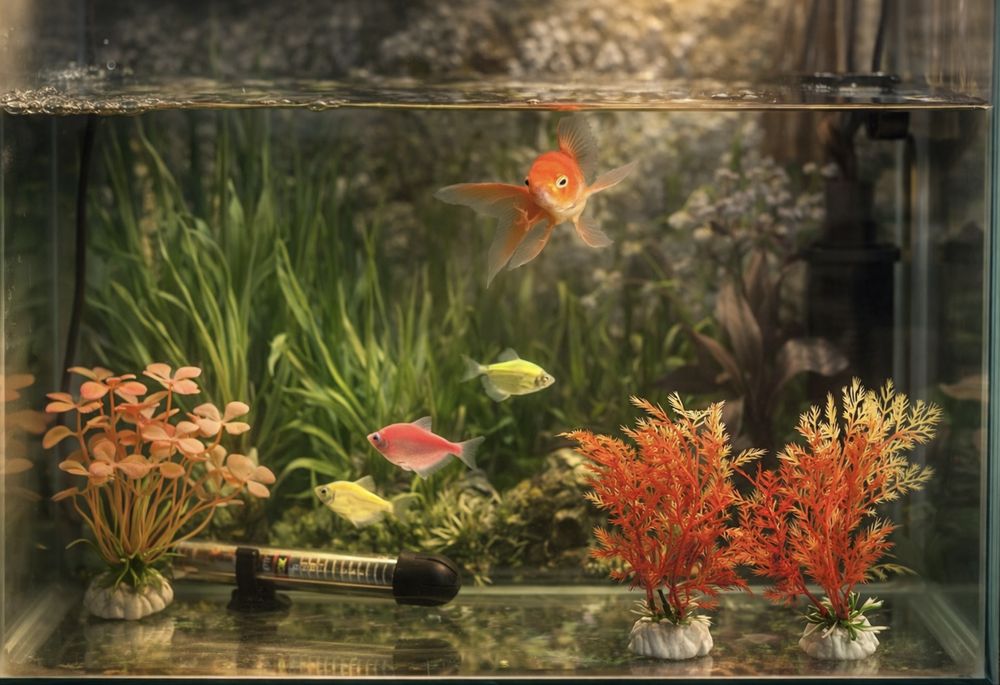 аквариум с рыбками