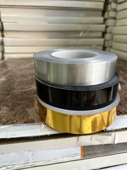 Лента самоклеящаяся отделочная для полов и стен, 50 метров